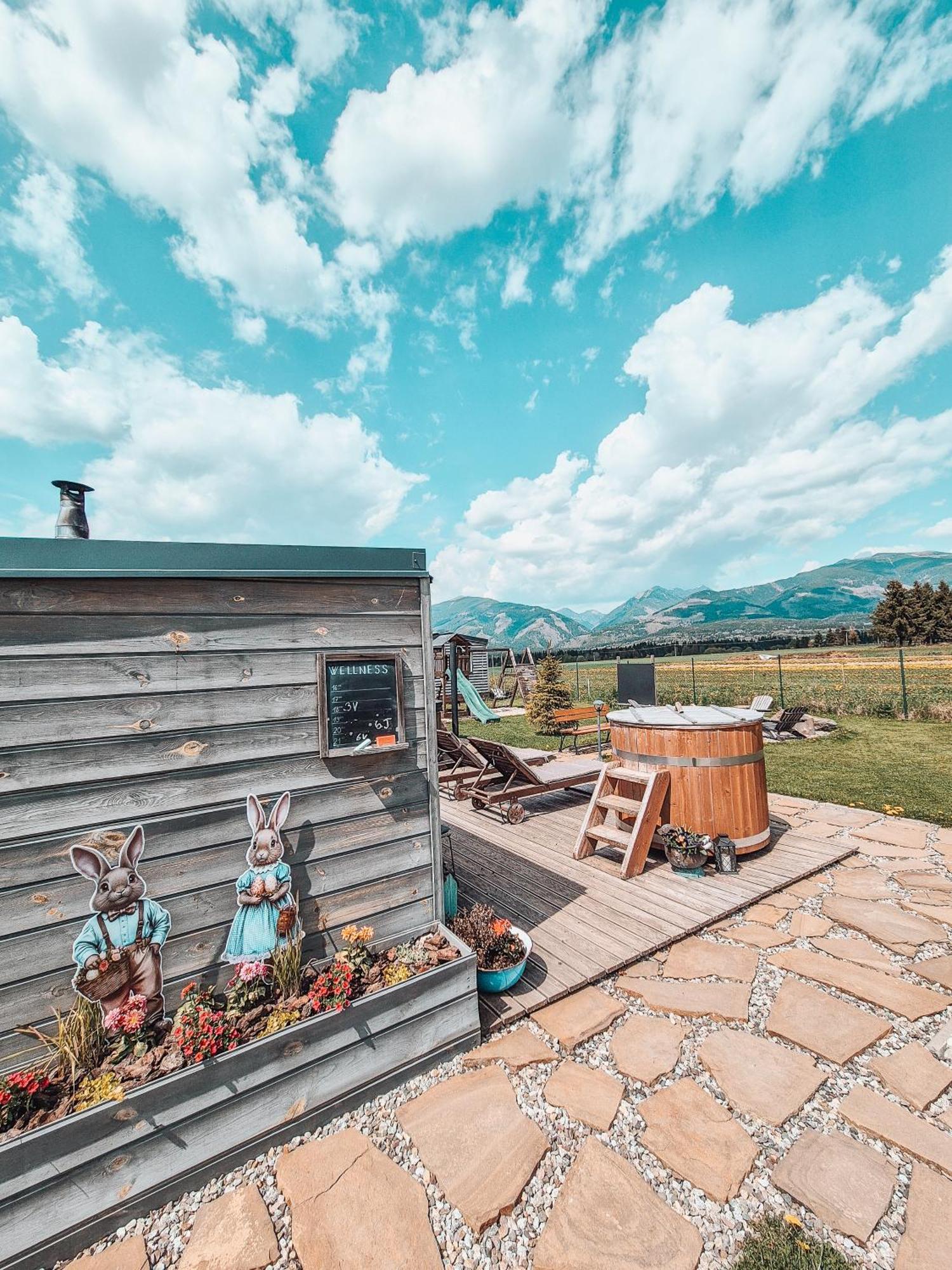 Liptovalley- Mobilne Domy S Wellnessom Liptovska Kokava Экстерьер фото